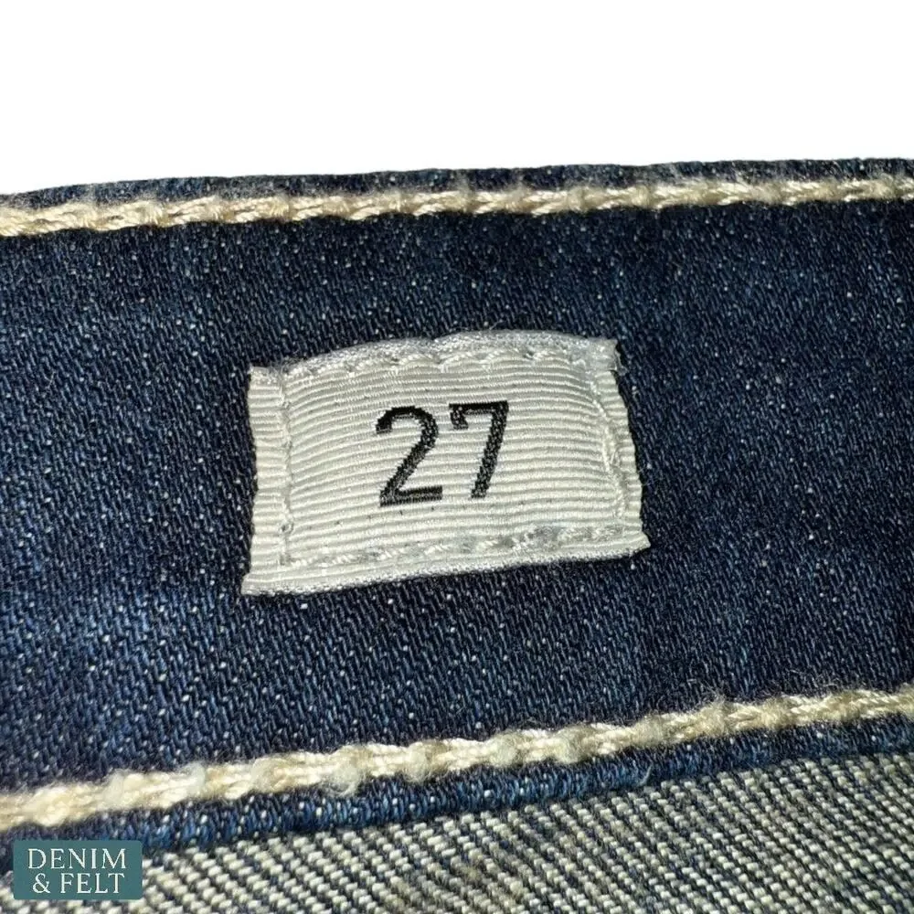 BKE‎ Stella Slim Fit Low Rise Denim Shorts Dark Wash Size 27 Casual Summer Jean